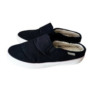 Staheekum Women's Comfort Memory Foam lined slip on Mule Size 8 Black